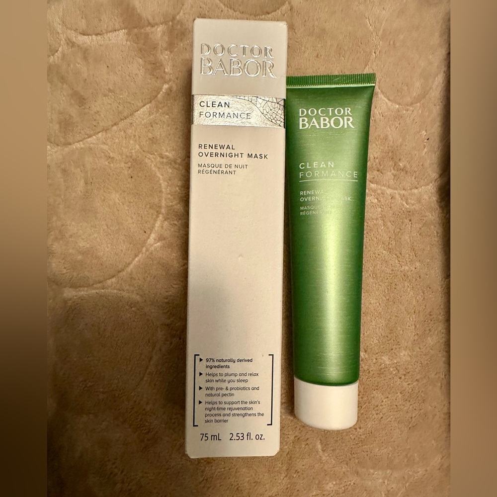 BABOR CLEANFORMANCE Renewal Overnight Mask NEW